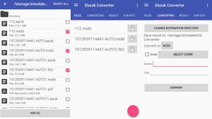 convert mobi to epub using ebook converter android